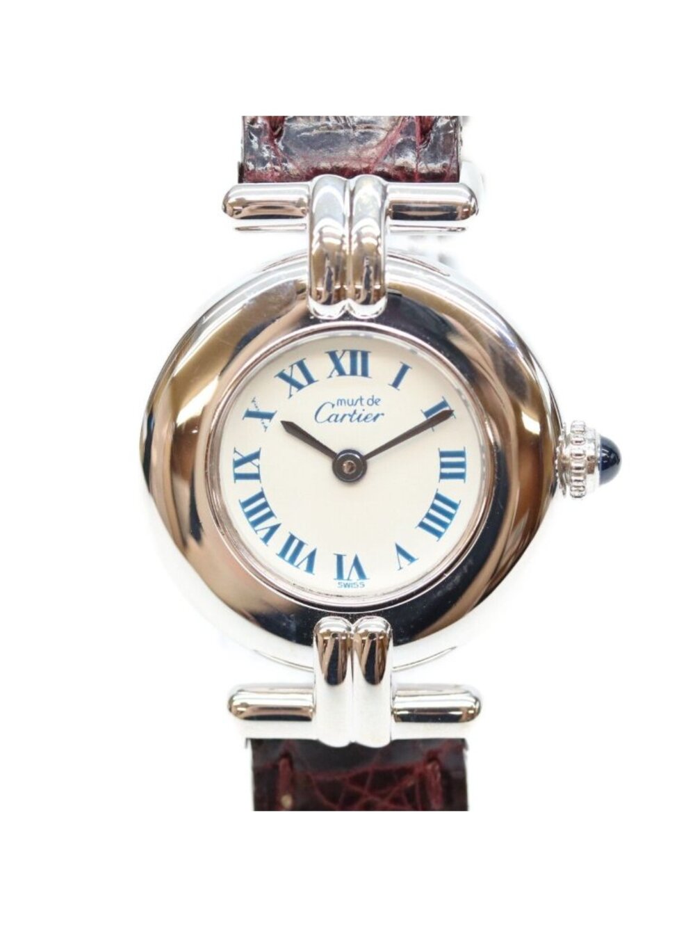 Cartier 925 Sterling Silver Must Colisee SM Watch